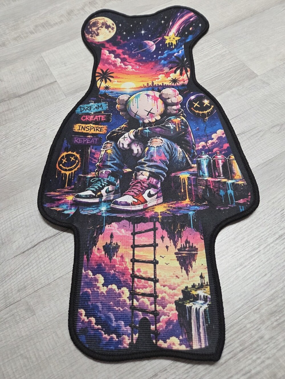 Custom Kaws Rug - Picture 2 of 2